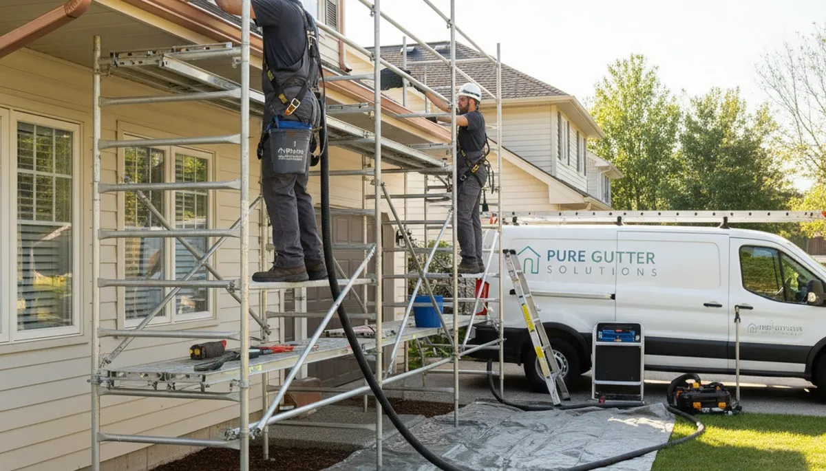 Boston, MA gutter cleaning service for homes by FX Remodeling & Exteriors