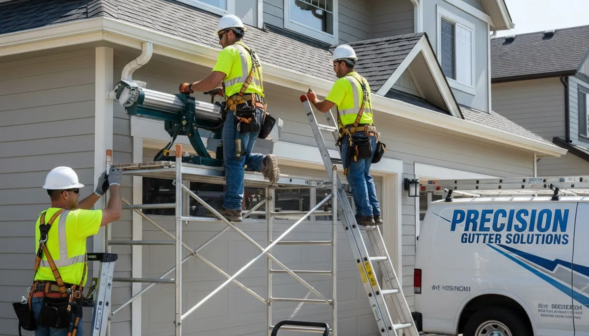 Boston, MA gutter installation for durable home water protection by FX Remodeling & Exteriors