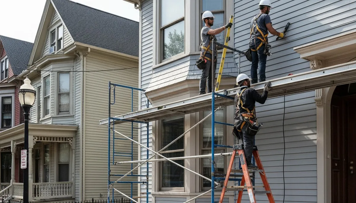 Boston, MA siding installation by a professional vinyl siding contractor