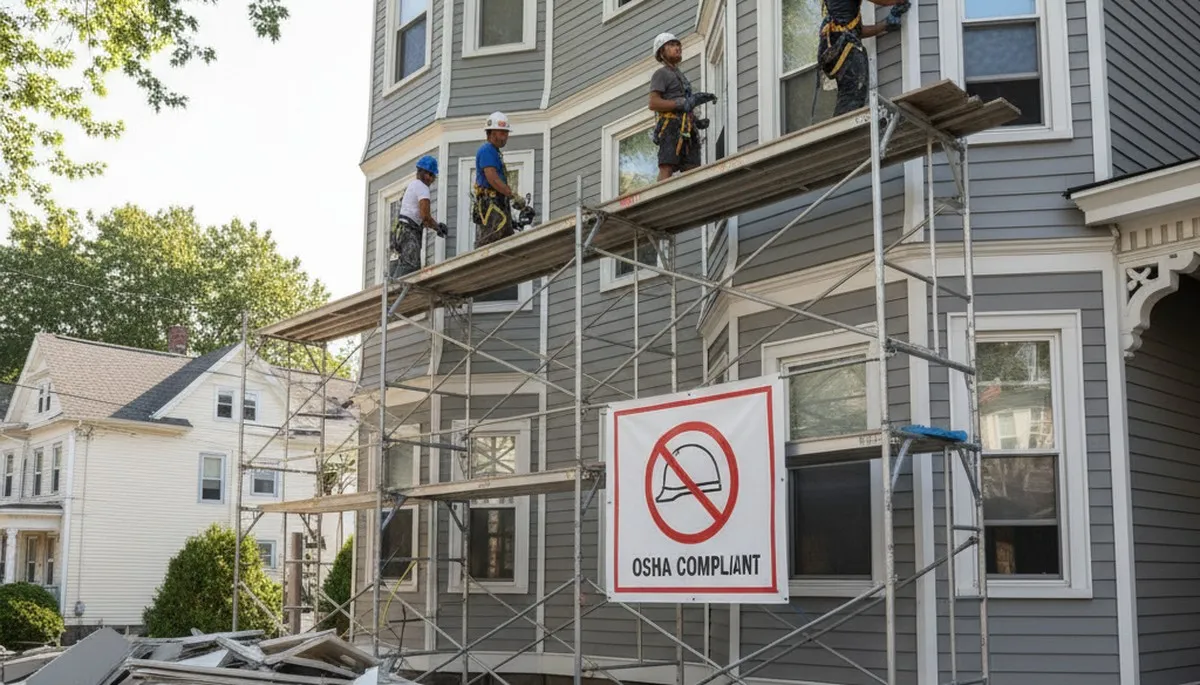 Boston, MA siding contractor showcasing professional vinyl siding installation services