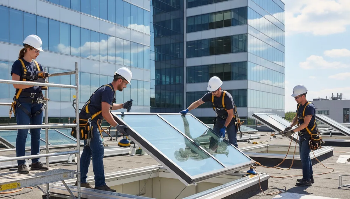 Skylight installation in Boston, MA by FX Remodeling & Exteriors for brighter, more efficient homes