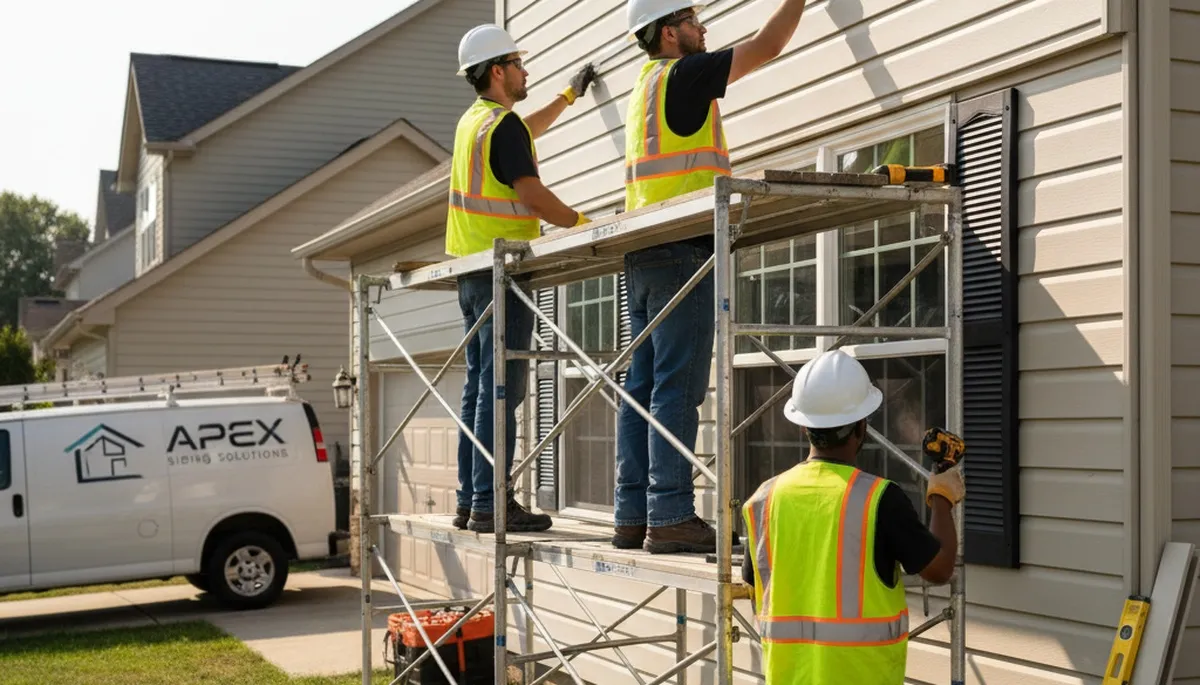 Boston, MA vinyl siding repair by FX Remodeling & Exteriors for damaged home exterior panels
